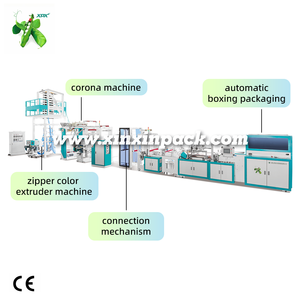 Línea de Producción Automática de Bolsas con Cierre de Alta Eficiencia y Tecnología Avanzada ZIP-500L - Product Image 1