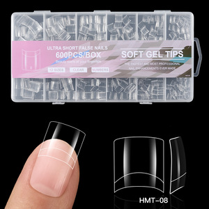 JIEYU <span class=keywords><strong>Faux</strong></span> <span class=keywords><strong>Ongles</strong></span> en <span class=keywords><strong>Gel</strong></span> Épais à Couverture Complète, à Presser, pour Salon <span class=keywords><strong>ou</strong></span> Application DIY d'Art Ongulaire - Product Image 5