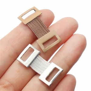 Clips de Aluminio Color Beige para Vendajes Elásticos, Color Piel Marrón, Suministro de Fábrica - Product Image 1