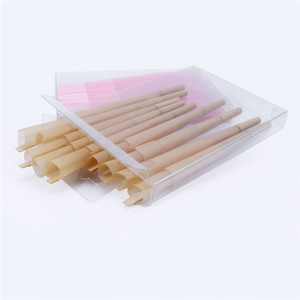 18-Pack PET <b>Box</b> Packaging Label Custom Classic Pre-Made Rolled Cones Tobacco Cigarette <b>Smoking</b> Accessories Rolling Paper Cones - Product Image 3