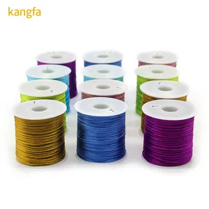 Korean Waxed Cotton Cord Waxed Thread Cord String Strap Necklace Rope Bead For DIY Bracelet For Jewelry Making Findings