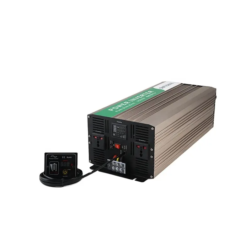 Electrical equipment 1000W 3000W 5000W 4000W 12/24/48VDC to 110V/220VAC power inverter