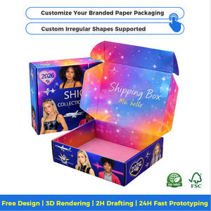 Scatole per Spedizioni Personalizzate in Materiali Riciclati Biodegradabili con Manico e Spugna per Spedizioni Ecologiche - Product Image 3