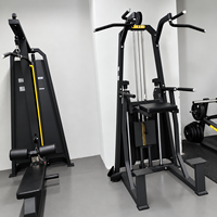 Machine à tractions assistées SK avec sélection de charge par pignon, équipement de musculation professionnel pour centre de fitness, salle de sport et club