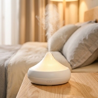 Diffuseur d'huiles essentielles Mist Mini avec lumière LED, aromathérapie, humidificateur ultrasonique avec humidistat, portable