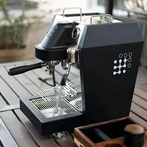 ماكينة صنع قهوة كهربائية شبه أوتوماتيكية احترافية ماكينة صنع قهوة اسبريسو مع غلايات متعددة