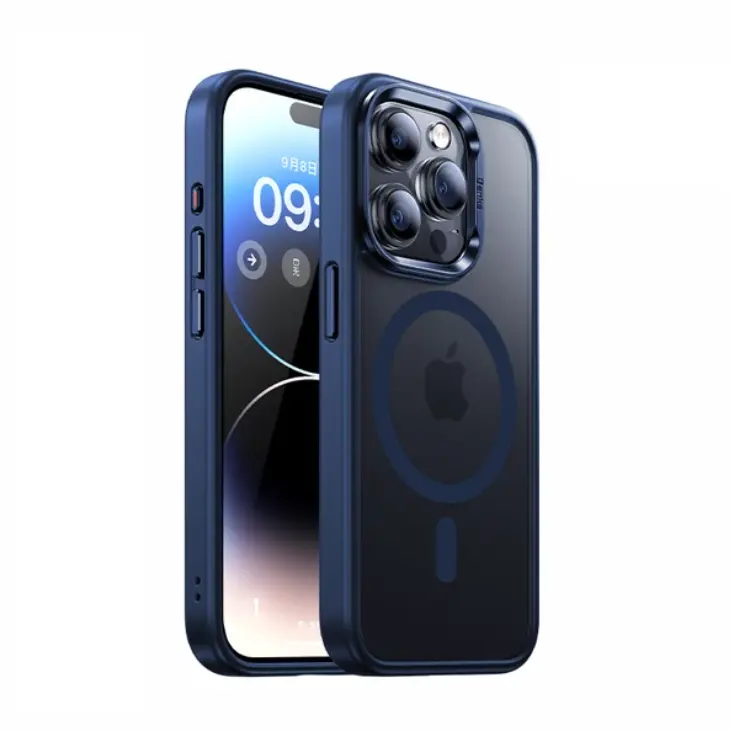 Benks MagClap Mist Phone Protective Case for iPhone 15 Series Matte Anti-drop Anti-Fingerprint Phone Case