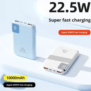 แบตเตอรี่สำรอง Li-Polymer ขายดี ชาร์จเร็ว 10000mAh บางเฉียบ น้ำหนักเบา พกพาสะดวกสำหรับโทรศัพท์ - Product Image 3
