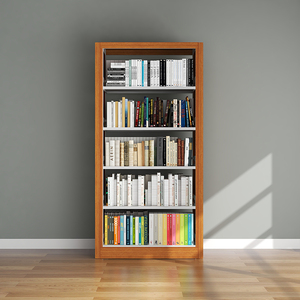 Étagère métallique multifonctionnelle : pour ranger livres et objets décoratifs, convient à la bibliothèque, à la maison ou au bureau, imperméable, antirouille, colorée, étagères réglables - Product Image 4