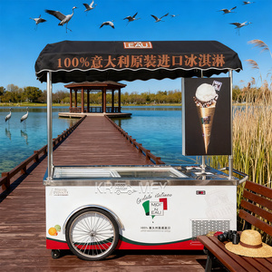 Condition New Electric Bike Hot Dog Cooking Platform Concession <b>Small</b> Kitchen Fiberglass Wheels Snack Fast Food Ice Cream - Product Image 4