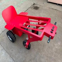 Chariot électrique robuste pour remorque de structure gonflable