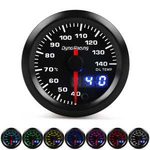 Panel de Instrumentos de Coche de Carreras de Siete Colores con Motor Paso a Paso de Alta Velocidad de 52 mm, Pantalla LCD Dual, Piezas Eléctricas de Ajuste, Electrónica - Product Image 3