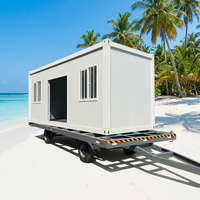 Maison conteneur extensible STC 20FT |   ADU préfabriqué avec 2 chambres |   Maisonnette pliable en kit certifiée CE
