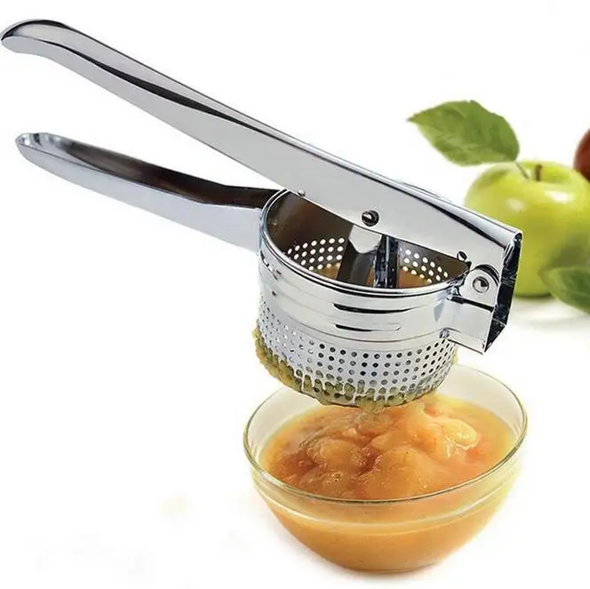 Gadget da cucina di Patate Ricer Premendo Strumento In Acciaio Inox Potato Masher Con Comoda Maniglia