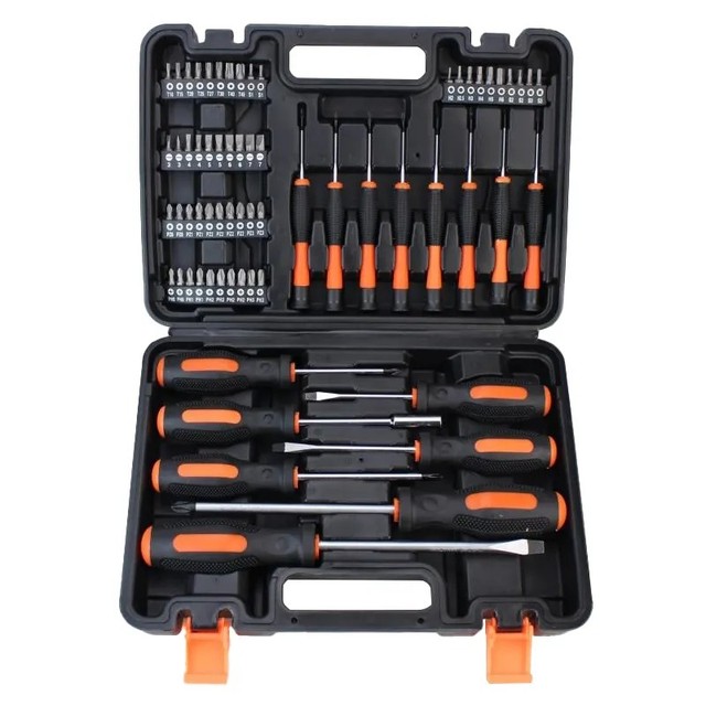 TMAXTOOL Multi-Functional Screwdriver Bit Set Flat Torx Magnetic Hand Tool Kit For Home DIY Repair