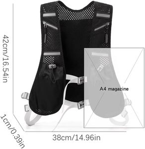 Sac de poitrine sportif personnalisé en nylon léger et imperméable, pour le rangement de téléphone portable, idéal pour le cyclisme et l'alpinisme - Product Image 3