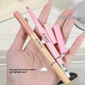 A.M.G AMG8051 עט איפור דו-ראשי, בעל מנגנון הפעלה בלחיצה אחת, להצללה, הבהרה וגוון עיניים, מאושר על ידי גואנגדונג - Product Image 1