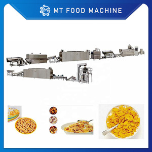Línea de Extrusión Industrial de Gran Capacidad para Cereales de Desayuno y Hojuelas de Maíz, Equipo de Fabricación de Alimentos - Product Image 1