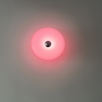 Lampe murale LED en forme de petit donut de 22,5 cm, à montage en surface, avec capteur tactile, vente directe d'usine, best-seller