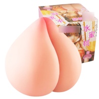 Godet de masturbation réaliste en forme de pêche pour homme, forme fessier, étanche, jouet de bien-être pour adulte, produit intime, vente en gros directe d'usine