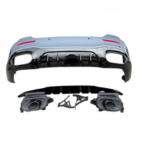 Kit de modification de voiture de haute qualité, adapté aux Mercedes-Benz Classe A 177 de 2019 à 2022, pour la mise à niveau vers le kit d'enclos arrière AMG A35.