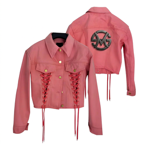 Veste en jean grande taille pour femme, respirante, écologique, de haute qualité, avec option de logo personnalisé, vêtement d'extérieur décontracté pour l'hiver - Product Image 1