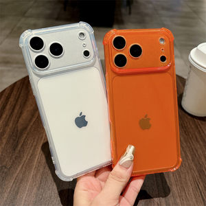 เคสโทรศัพท์มือถือ TPU นิ่มสีนีออนสดใส สำหรับ iPhone 17 16 Pro Max 15 14 13 12 XS XR ป้องกันการกระแทกทั้งสี่มุม - Product Image 3