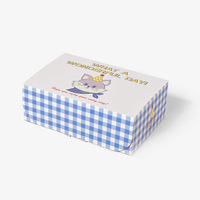 Emballage de boîte de papier de cadeau de bonbon de faveur de mariage de papier de carton de luxe de bricolage