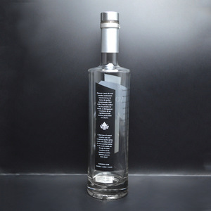 Thiết kế đặc biệt rỗng Vodka nước trái cây Đồ uống Rượu chai thủy tinh 750ml 75cl rượu chai - Product Image 3
