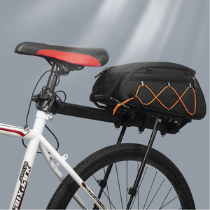Bolsa de asiento trasero de bicicleta impermeable de 10L, alforja para maletero con estante trasero, bolso de mano, equipaje de hombro para ciclismo - Product Image 2