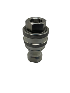 Raccord de tuyau pivotant <span class=keywords><strong>BSPP</strong></span> femelle 22611, tête hexagonale 1SN, surface lisse, acier, hydraulique, sans fuite, pour l'industrie du gaz et de l'huile - Product Image 3