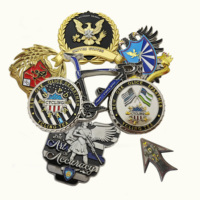 Monedas de Desafío 3D Personalizadas de Plata Antigua de Alta Calidad con Color Personalizado para Proveedores de Oro