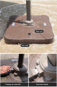 Ventes <span class=keywords><strong>en</strong></span> usine Terrasse Extérieure Cour Parapluies Plage Piscine Chaume Parasols avec Bases <span class=keywords><strong>en</strong></span> Stock pour Jardin Application - Product Image 5