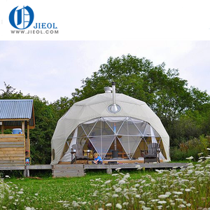 เต้นท์บอลเต็นท์พีวีซีตั้งแคมป์กลางแจ้งเสาอลูมิเนียมหรูหราโลโก้ที่ทันสมัยสำหรับโรงแรมงานแสดงสินค้าบ้านแคมป์ - Product Image 2