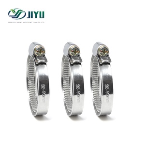 แคลมป์ยึดสายสแตนเลสสตีลสไตล์เยอรมัน, ตัวหนีบสายรัดคอแข็งแรง304/201คาร์บอน - Product Image 3