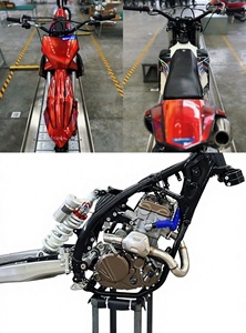 Nouvelle moto tout-terrain YBS 300cc 4 soupapes, chaîne <span class=keywords><strong>SFR</strong></span> 520, moto cross 6 vitesses, frein à disque, moto cross - Product Image 3