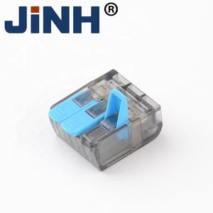 Conector de Empuje Rápido de 3 Vías y 32A de la Serie JINH CMK61, Tipo <span class=keywords><strong>Naranja</strong></span> o Azul, Conector de Abrazadera - Product Image 3