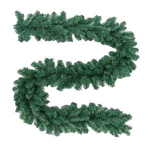 Guirlande de Noël Artisanale en PVC Vert de Luxe, 1,8m/2,7m, Vente en Gros Usine, Décoration Intérieure pour Mariages - Product Image 1