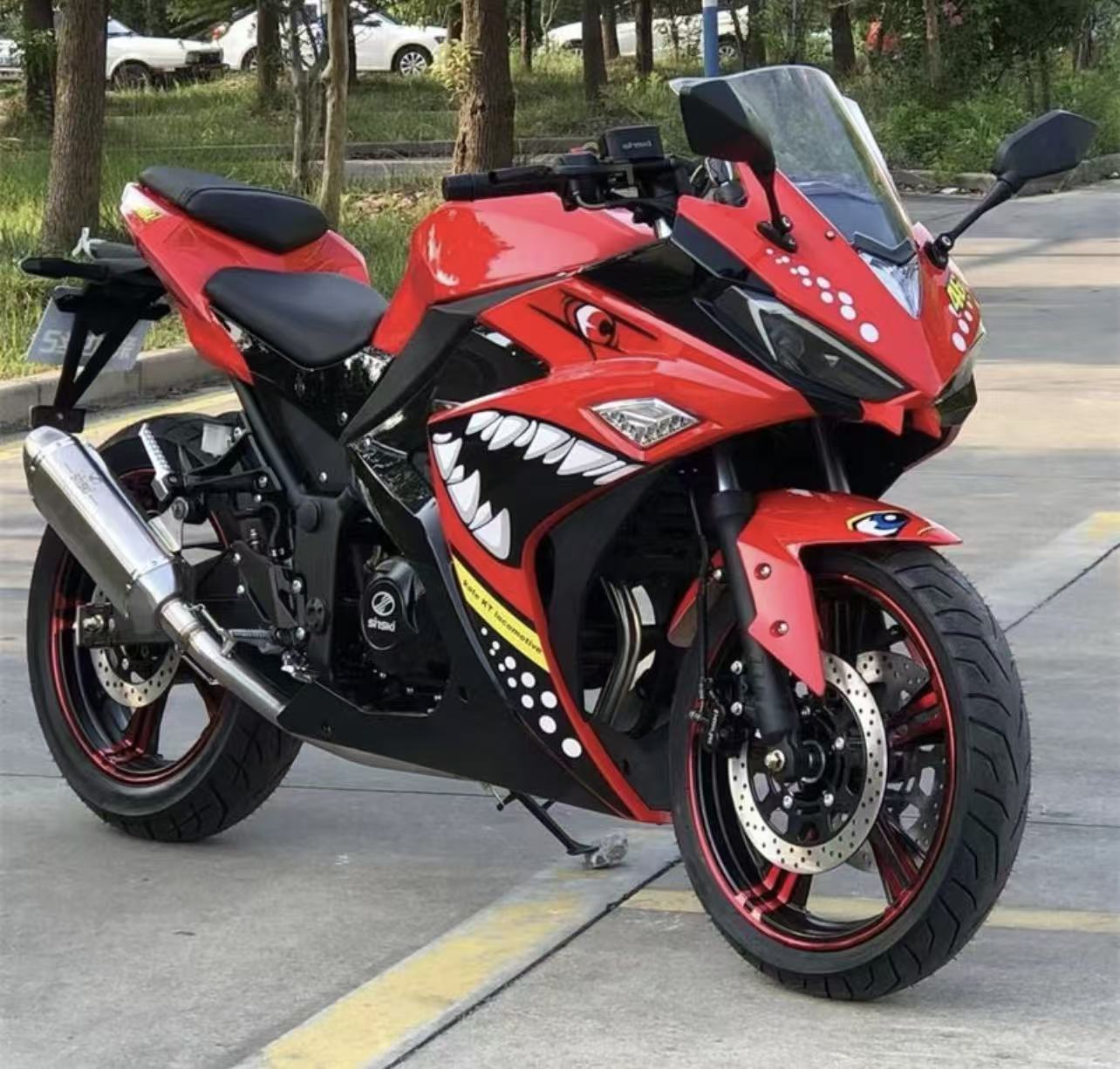 R250cc и 400cc бензиновые спортивные велосипеды уличные гоночные мотоциклы с обозначением «R»