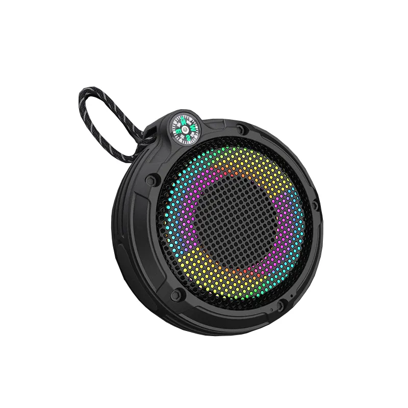 Best Selling Custom Logo Small IPX6 Waterproof Download Music Waterproof wireless BT Speaker 2200mAh