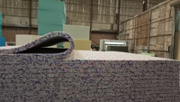 Rouleaux d'éponge en mousse recyclée à densité personnalisée pour hôpital, salon et usage extérieur