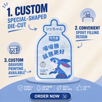 Sacs à nourriture pour animaux de compagnie imprimés sur mesure, sacs en forme spéciale, adaptés aux collations pour chiens et chats