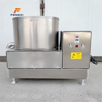 Machine à retirer l'huile des chips de pommes de terre en acier inoxydable FXN, déshuileuse de snacks frits, machine centrifugeuse de déshydratation des légumes