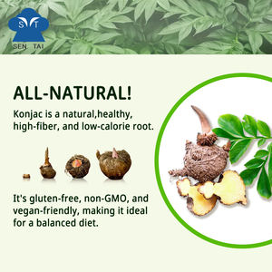 Nouilles de konjac à l'avoine sans gluten, instantanées, faibles en calories, végétaliennes, en boîte et en sachet pour une alimentation saine - Product Image 2