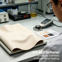 Agent adoucissant en polysiloxane modifié au polyéther SH-433 pour le traitement des textiles et du PU