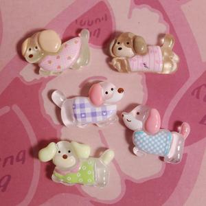 Accessoires en résine DIY Chien <span class=keywords><strong>Teckel</strong></span> en résine créative, Breloques Bijoux Kawaii, Artisanat de dessin animé, Décoration de Noël - Product Image 2