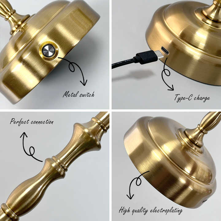 Metal Wireless Table Lamps - Durable & Efficient Lighting