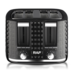 RAF New Toaster 4 Slices Diseño de ranura para tarjeta rápida y ahorradora de tiempo Fábrica de horneado de <span class=keywords><strong>cuatro</strong></span> lados Precio más bajo Se vende como pasteles calientes - Product Image 2