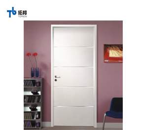 Ensemble complet <span class=keywords><strong>porte</strong></span> en bois <span class=keywords><strong>pvc</strong></span> avec cadre en chine de haute qualité - Product Image 5