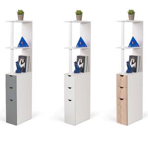 <span class=keywords><strong>Meuble</strong></span> de salle de bain de couleur blanche, étagère de rangement au-dessus des toilettes, armoire de salle de bain - Product Image 1